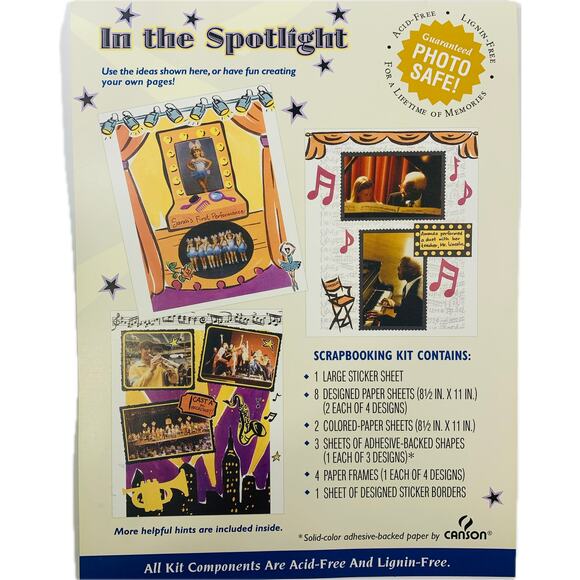 Hallmark Scrapbooking Kits Outdoor Vacation Trip  Spotlight Lot of 4 - Picture 2 of 16